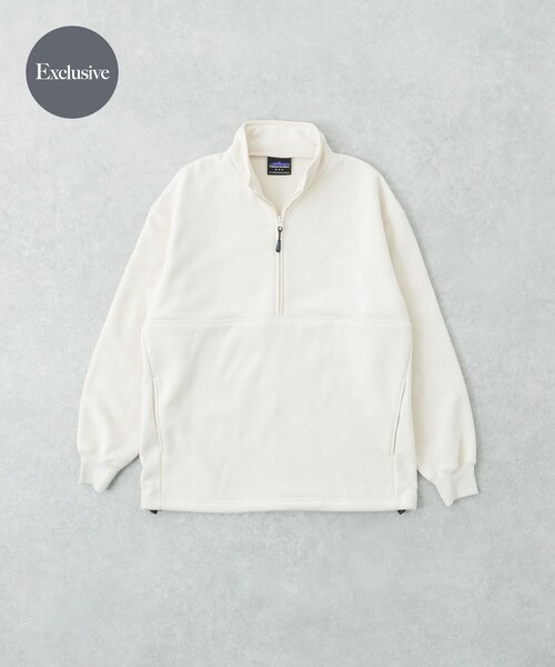 URBAN RESEARCH（アーバンリサーチ）の「『別注』THOUSAND MILE×URBAN RESEARCH　ニットフリースハーフジッププルオーバー（その他トップス・メンズ・BLACK/CHARCOAL/NAVY/OFF・M/L）」の19枚目の写真