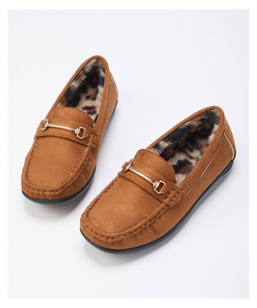 nissen（ニッセン）の「【ゆったり幅広】ビット付エコファードライビングシューズ（低反発中敷）（ワイズ４Ｅ）（バレエシューズ・メンズ・黒/オーク/ライトグレー/ナッツ/モーブピンク・M=23.0~23.5cm/4E/L=24.0~24.5cm/4E/LL=25.0~25.5cm/4E/3L=26.0~26.5cm/4E）」の8枚目の写真