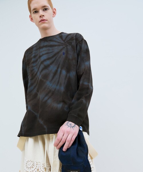 THE GOODLAND MARKET（ザグッドランドマーケット）の「devadurga　COME BACK L/S CUT SEW（Tシャツ/カットソー・メンズ・CHARCOAL・M/L）」の4枚目の写真