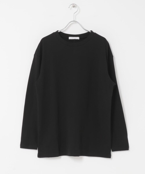 URBAN RESEARCH ROSSO（アーバンリサーチロッソ）の「F by ROSSO　ソフトウォームオーバーロンTEE（Tシャツ/カットソー・レディース・OFF WHITE/BLACK/G/MOCHA・Free）」の21枚目の写真