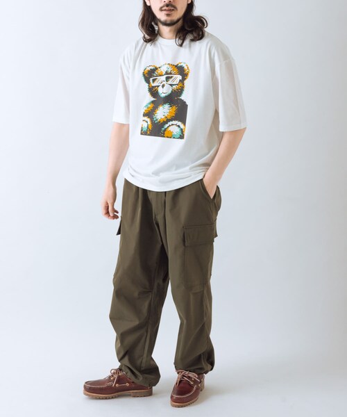 ITEMS URBANRESEARCH(アイテムズ アーバンリサーチ)の「『接触冷感/吸水速乾/UVカット』ANIMAL IN SHADES プリントTシャツ(Tシャツ/カットソー・メンズ・CAT/BEAR/KOALA・M/L)」の20枚目の写真