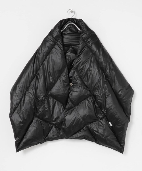 THE GOODLAND MARKET（ザグッドランドマーケット）の「『別注』KWD×ザ グッドランド マーケット　GREEN DOWN STALL（マフラー・レディース・BLACK・one）」の14枚目の写真