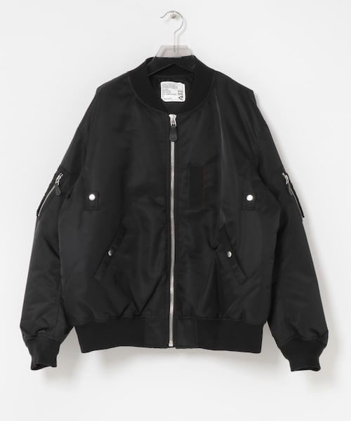 URBAN RESEARCH(アーバンリサーチ)の「phenix JACKET TYPE P-0012(MA-1・メンズ・BLK/KHAKI・3/4)」の1枚目の写真