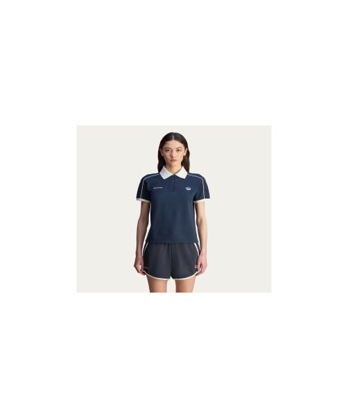adidas（アディダス）の「Sporty & Rich ポロTシャツ（トップス・レディース・ブルー・XS/M/L/3XL/5XL/J/XS/J/S/J/M/J/L/J/XL/J/2XL/J/3XL）」の20枚目の写真