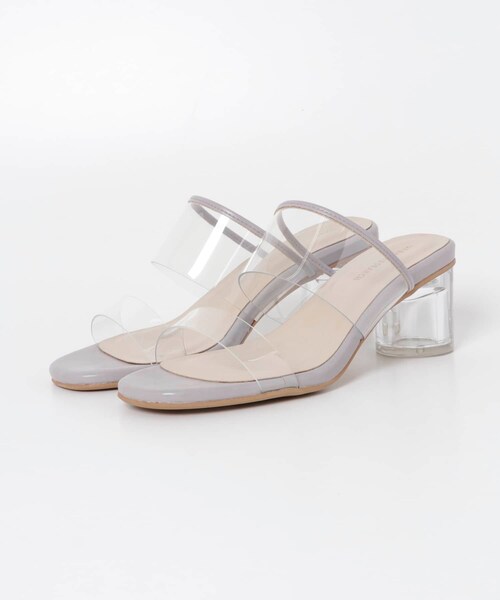 URBAN RESEARCH（アーバンリサーチ）の「クリアヒールサンダル（サンダル・レディース・LAVENDER/IVORY/BEIGE/MINT・37/38）」の22枚目の写真