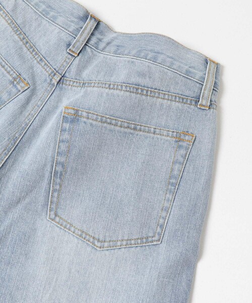 ITEMS URBANRESEARCH（アイテムズ アーバンリサーチ）の「デニムストレートパンツ（デニムパンツ・レディース・L.BLU/BLU・S/M）」の18枚目の写真