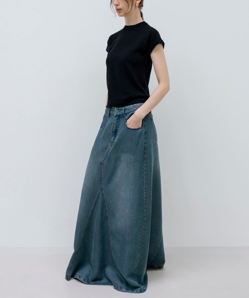 URBAN RESEARCH（アーバンリサーチ）の「STUDIO DOE　French Sleeve Knit Top（ニット/セーター・レディース・GREY/BLACK/WHITE・S）」の17枚目の写真