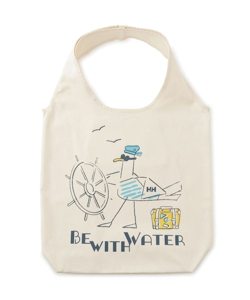 ROPE' PICNIC（ロペピクニック）の「【HERRY HANSEN/へリーハンセン】TEAR DROP TOTE（トートバッグ・レディース・キナリ/キナリ系・F）」の21枚目の写真