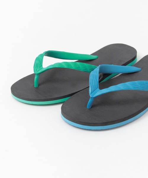URBAN RESEARCH DOORS（アーバンリサーチドアーズ）の「ブルーダイヤ　黒天ビーチサンダル(Men)∴（サンダル・メンズ・BLACK/GREEN/BLACK/BLUE/BLACK/RED/BLACK/WHITE・10/10.5/11）」の14枚目の写真