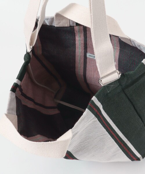 URBAN RESEARCH DOORS（アーバンリサーチドアーズ）の「2WAYストライプトートバッグ（トートバッグ・メンズ・GREEN/L.BLUE/ORANGE・-）」の12枚目の写真