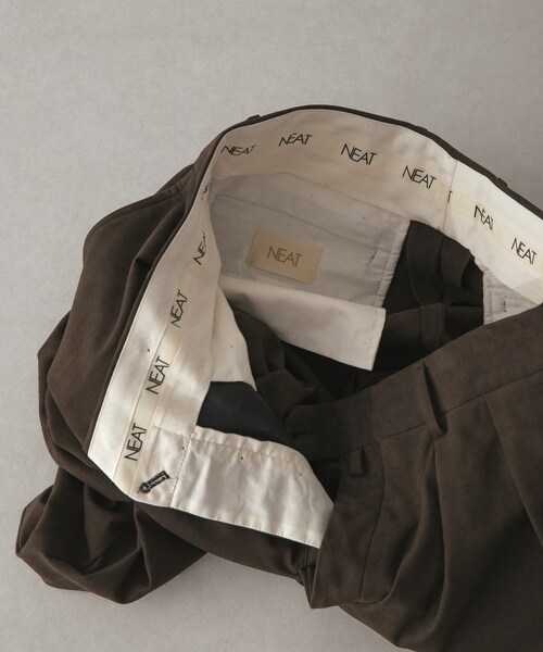 URBAN RESEARCH(アーバンリサーチ)の「NEAT LIKE A SUEDE WIDE(その他パンツ・メンズ・D BROWN・44/46/48)」の4枚目の写真