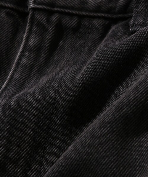 ADAM ET ROPE'（アダムエロペ）の「【CODA/コーダ】BLACK WASHED DISTRESSED BREAK CUT WIDE STRIGHT JEANS（デニムパンツ・メンズ・ブラック・0/1/2）」の16枚目の写真