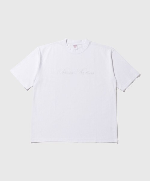 ADAM ET ROPE'(アダムエロペ)の「【Brooks Brothers/ブルックスブラザーズ】BB EMB SS TEE(Tシャツ/カットソー・メンズ・ブラック/ホワイト・L/M/XL)」の2枚目の写真