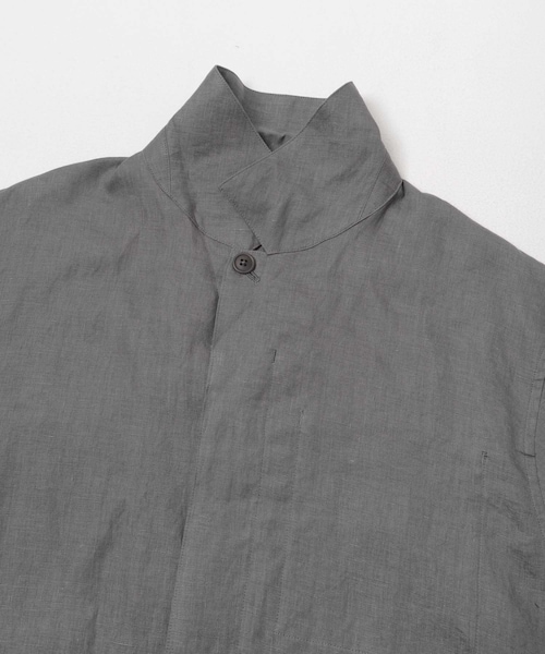 URBAN RESEARCH DOORS(アーバンリサーチドアーズ)の「STILL BY HAND リネンシャツカバーオール(カバーオール・メンズ・TAUPE/BLACK/BLUE GREY・46/48)」の15枚目の写真