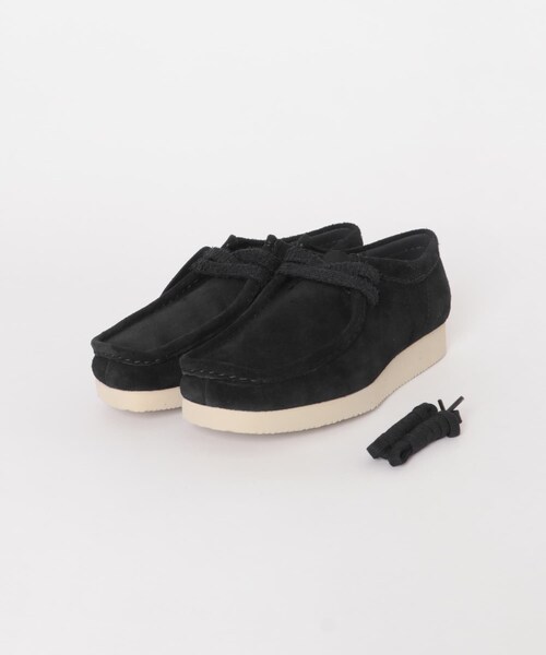 URBAN RESEARCH DOORS(アーバンリサーチドアーズ)の「CLARKS WALLABEE LITE(その他シューズ・レディース・Black Sde/Red Suede・4.5/5/5.5)」の9枚目の写真
