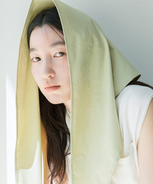 SENSE OF PLACE by URBAN RESEARCH(センスオブプレイスバイアーバンリサーチ)の「撥水シシュウスカーフ(バンダナ/スカーフ・レディース・BLACK/BROWN/Y.BEIGE・One)」の3枚目の写真