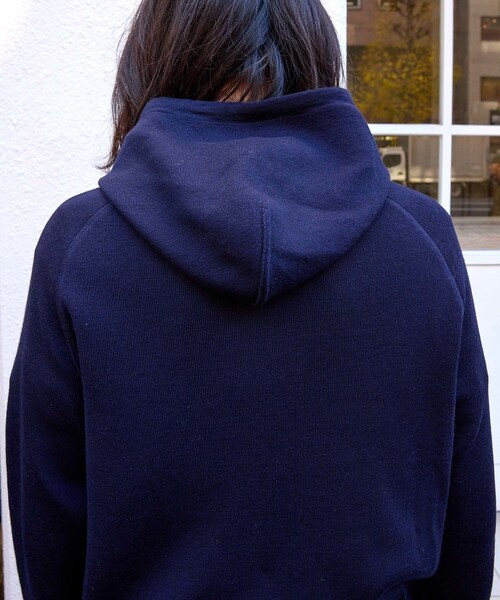 ADAM ET ROPE'（アダムエロペ）の「【GALLIA/ガッリア】Knit hoodie（パーカー・メンズ・グレー/ネイビー・50/52）」の22枚目の写真