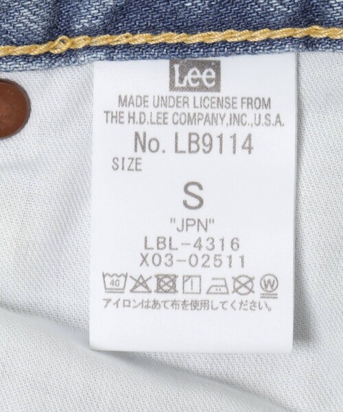 URBAN RESEARCH ROSSO（アーバンリサーチロッソ）の「『別注』Lee×ROSSO　STRING DENIM PANTS（デニムパンツ・レディース・C100OW/C156USED・XS/S/M）」の19枚目の写真