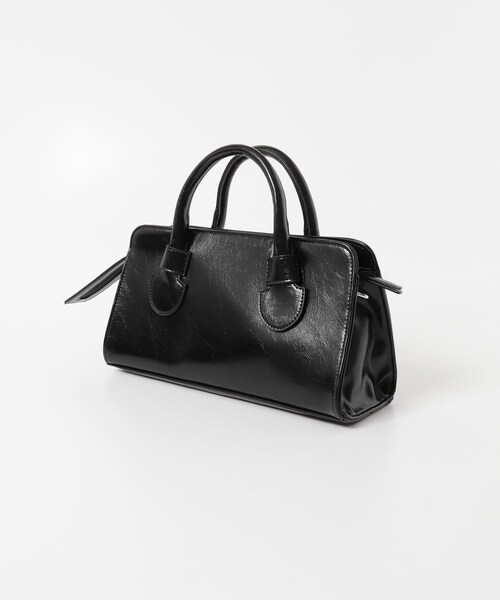 KBF（ケイビーエフ）の「ワイドデザインボストンBAG（ボストンバッグ・レディース・BLACK/D.BROWN・One）」の10枚目の写真