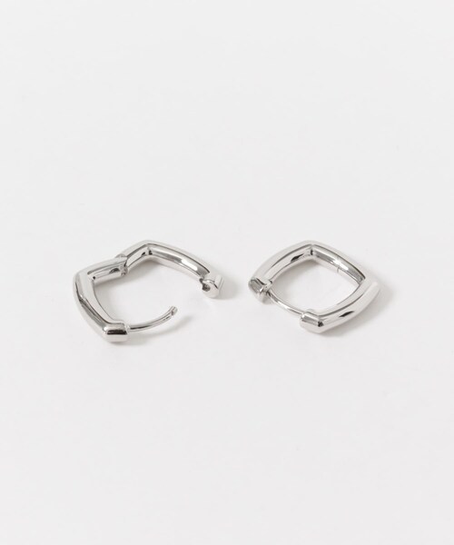 URBAN RESEARCH(アーバンリサーチ)の「TOM WOOD FRAME HOOPS SMALL(ピアス(両耳用)・レディース・SILVER・-)」の4枚目の写真