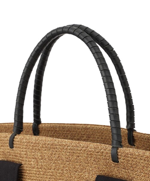 ADAM ET ROPE'(アダムエロペ)の「【J'aDoRe・一部店舗限定】【KAMARO'AN(カマロアン)】Gourd Pack Basket(かごバッグ・レディース・キナリ・F)」の10枚目の写真