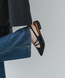 SENSE OF PLACE by URBAN RESEARCH | 『軽量/消臭/抗菌』ベルトデザインミュール(パンプス)