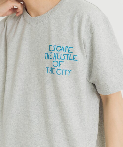 EKAL(エカル)の「『別注』TACOMA FUJI RECORDS×EKAL TGFイラストTシャツ 1(Tシャツ/カットソー・メンズ・グレー/ホワイト・M/L/XL)」の21枚目の写真