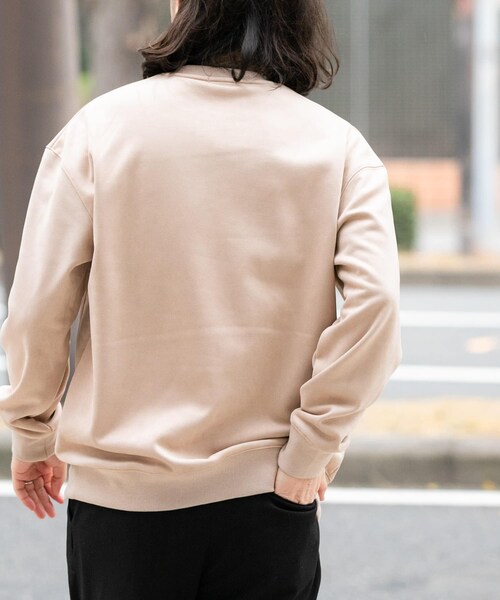 ITEMS URBANRESEARCH（アイテムズ アーバンリサーチ）の「裏フリースF.S.プルオーバー（その他トップス・メンズ・L.BEG/MOC/OLV/BLK・M/L）」の12枚目の写真