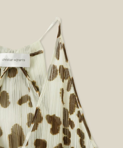 ROPE'（ロペ）の「【CHRISTIAN WIJNANTS（クリスチャン ワイナンツ）】TOPS（キャミソール・レディース・ダークブラウン・S）」の16枚目の写真