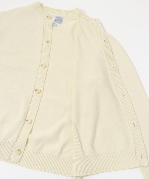 URBAN RESEARCH(アーバンリサーチ)の「『別注』RUSSELL ATHLETIC×UR CREW NECK CARDIGAN(カーディガン/ボレロ・メンズ・BLACK/IVORY・M/L)」の12枚目の写真