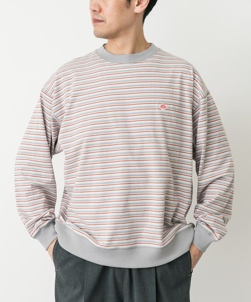 URBAN RESEARCH DOORS(アーバンリサーチドアーズ)の「DANTON SWEAT T-SHIRTS(スウェット・メンズ・NVY×BGE/GRY×RED/YLW×WHT・L/XL)」の1枚目の写真