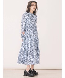 EVRIS | ティアードハイネックワンピース(ワンピース)