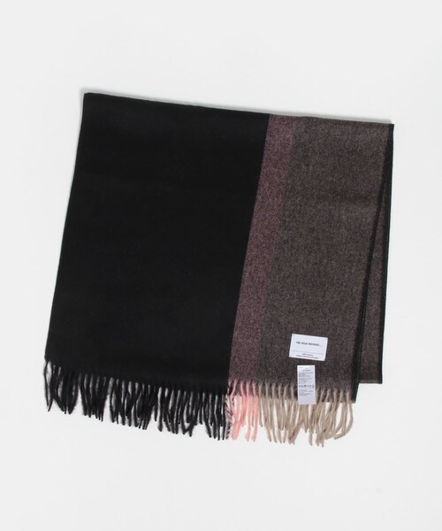 URBAN RESEARCH（アーバンリサーチ）の「THE INOUE BROTHERS　Brushed Scole Stripe（マフラー・メンズ・Grey/Khaki/Br/Camel/Blk/Greige・one）」の10枚目の写真