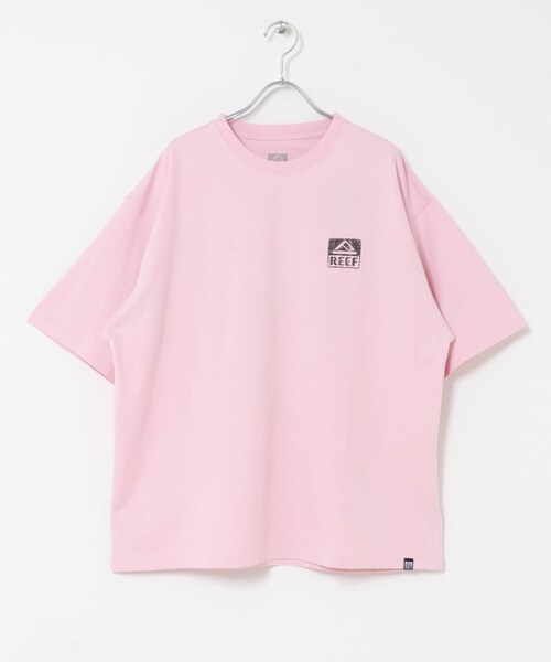 URBAN RESEARCH Sonny Label（アーバンリサーチサニーレーベル）の「REEF　BOX LOGO SHORT-SLEEVE T-SHIRTS（Tシャツ/カットソー・メンズ・WHT/BLK/PNK・M/L）」の17枚目の写真