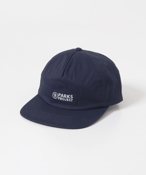 THE GOODLAND MARKET（ザグッドランドマーケット）の「PARKS PROJECT　CT Parks Logo Cap（キャップ・メンズ・NAVY/GRAY/BEIGE・One）」の5枚目の写真