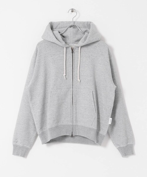 URBAN RESEARCH DOORS(アーバンリサーチドアーズ)の「commpost 反毛裏毛ジップフーディ(パーカー・レディース・TOP GRAY・S)」の8枚目の写真