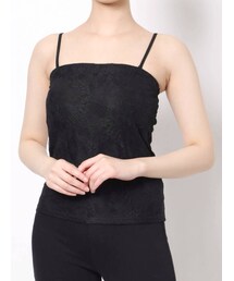 MERCURYDUO | 2WAYカップ付レースベアインナー(キャミソール)