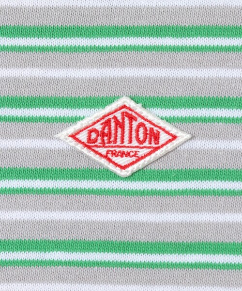 URBAN RESEARCH DOORS(アーバンリサーチドアーズ)の「DANTON SHORT T-SHIRTS(Tシャツ/カットソー・レディース・BEIGE×PUR/GREY×GRE/ECRU×DKBE・S)」の12枚目の写真