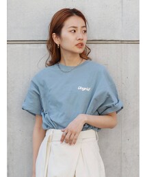 Ungrid | 【10周年限定】UngridバックロゴデザインTee(Tシャツ/カットソー)