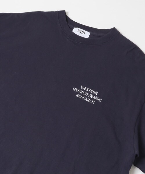 THE GOODLAND MARKET（ザグッドランドマーケット）の「Western Hydrodynamic Research　WORKER LS TEE（Tシャツ/カットソー・メンズ・WhiteNavy/NavyWhite・L/XL）」の9枚目の写真