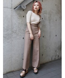 MURUA | ハイウエストロンパース(つなぎ/オールインワン)