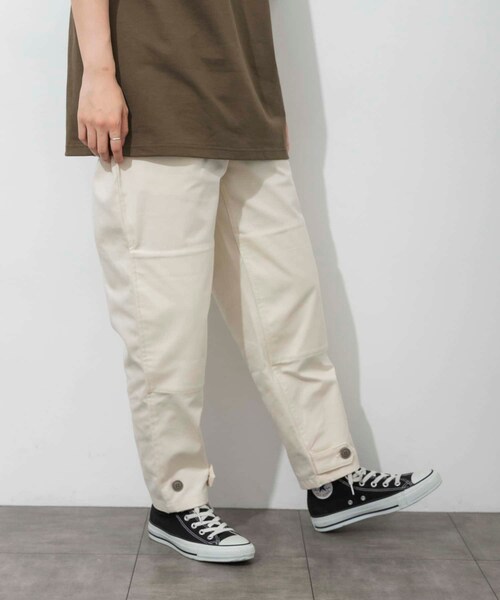 THE GOODLAND MARKET（ザグッドランドマーケット）の「KEIMEN　pants（その他パンツ・メンズ・Khaki/Black/Ivory/Navy/Brown・S/M/L/XL）」の20枚目の写真