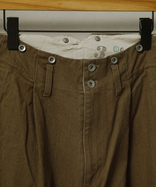URBAN RESEARCH（アーバンリサーチ）の「Gurank　Rope dyeing work pants（その他パンツ・メンズ・KHAKI/BLACK・2/3）」の12枚目の写真