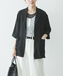 URBAN RESEARCH | 『接触冷感』NAIAアセテートハーフスリーブジャケット(その他アウター)