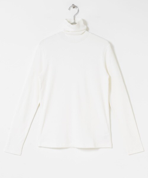 かぐれ（カグレ）の「コットンウールテレコタートルカットソー（Tシャツ/カットソー・レディース・OFF/BLACK・Free）」の11枚目の写真