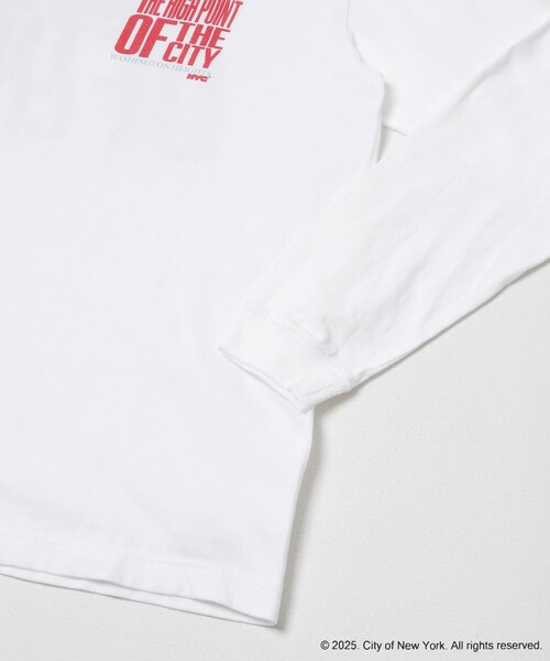 URBAN RESEARCH DOORS(アーバンリサーチドアーズ)の「GOOD ROCK SPEED NYC LONG-SLEEVE SHIRTS(Tシャツ/カットソー・レディース・WHITE・One)」の9枚目の写真