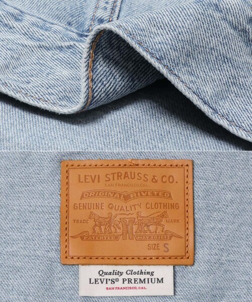 URBAN RESEARCH Sonny Label（アーバンリサーチサニーレーベル）の「Levi’s　LOOSE CROP TRUCKER（デニムジャケット・レディース・S SEASON・S）」の7枚目の写真