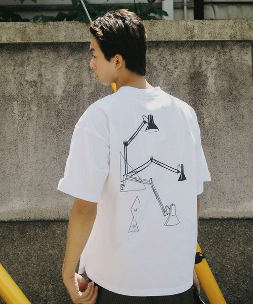 URBAN RESEARCH（アーバンリサーチ）の「Acy　LIGHT TEE（Tシャツ/カットソー・メンズ・WHITE/NAVY・L/XL）」の8枚目の写真