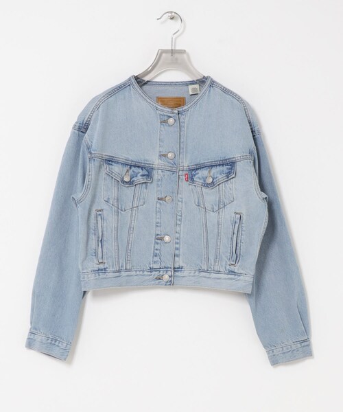 URBAN RESEARCH（アーバンリサーチ）の「LEVI’S　COLLARLESS 90S TRUCKER（デニムジャケット・レディース・RURAL VIEW/T F TRKR・S）」の3枚目の写真
