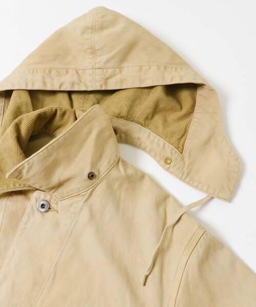 URBAN RESEARCH（アーバンリサーチ）の「A PRESSE　Vintage Silk Hemp Coverall Jacket（カバーオール・メンズ・BLACK/BEIGE・2/3）」の9枚目の写真